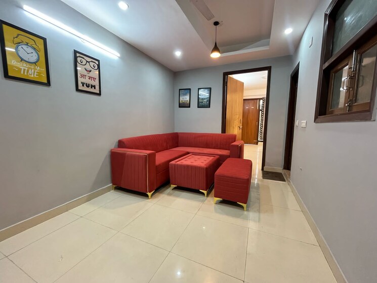 Living Room, saket 1 Bedroom 450 Sq.Ft. Builder Floor In Saket Delhi 8723069