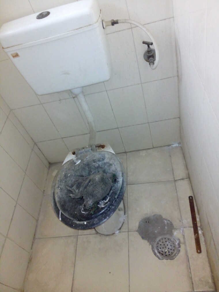 Bathroom, molarband 1 Bedroom 516 Sq.Ft. Apartment In Molarband Delhi 8723083