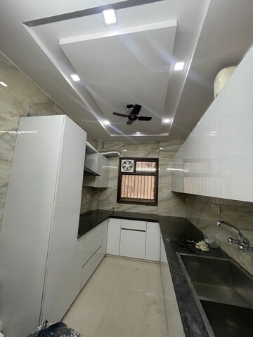 Kitchen in 3 BHK Builder Floor at Sahridaya Apartments, Paschim Vihar – for Rent