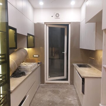 Kitchen in 3 BHK Apartment at Navbharat Apartments, Paschim Vihar – for Rent