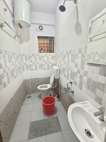 Bathroom in 1 BHK Builder Floor at Iti Layout – for Rent
