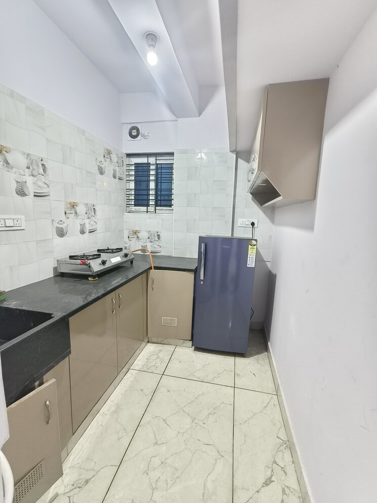 Kitchen, iti layout 1 Bedroom 550 Sq.Ft. Builder Floor In Iti Layout Bangalore 8723177