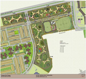 Master Plan in 2 BHK Apartment at Jaypee Greens Garden Isles, Sector 133 – for Sale