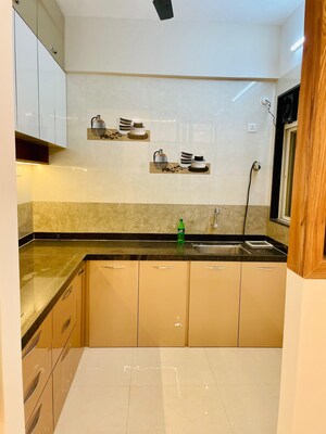 Kitchen in 2 BHK Apartment at Nirman Aura, Ambegaon Budruk – for Sale