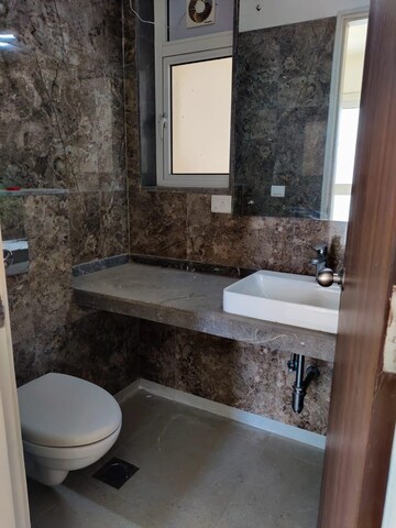 Bathroom in 2 BHK Apartment at Lodha The Park, Worli – for Rent