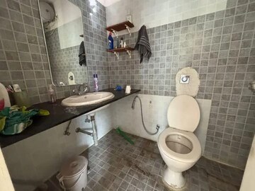 Bathroom in 1 BHK Apartment at Nyati Eternity, Mohammadwadi – for Rent