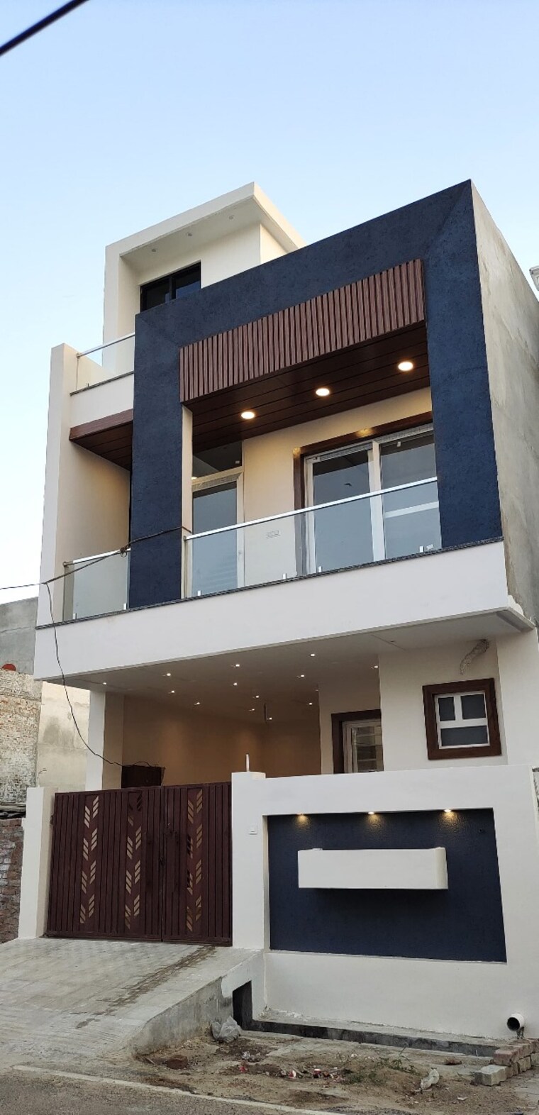 Exterior View, indira nagar 2 Bedroom 1200 Sq.Ft. Villa In Indira Nagar Lucknow 8723473