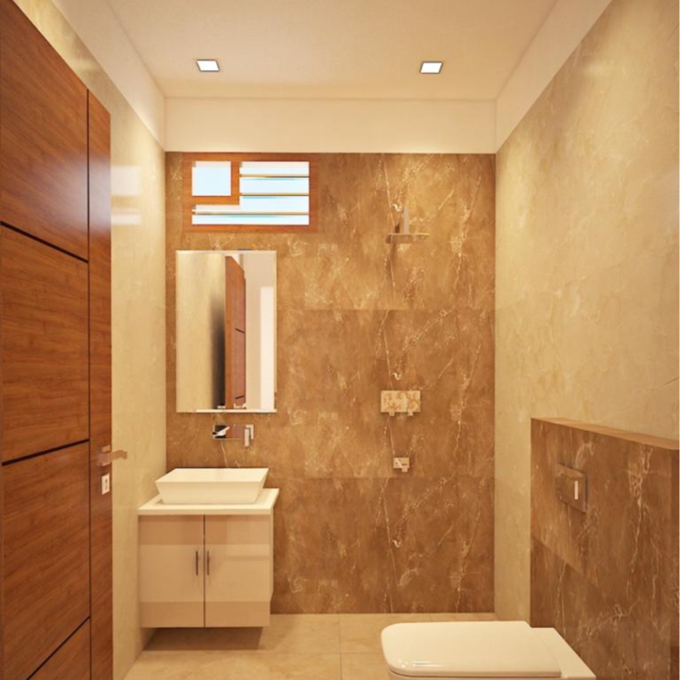 Bathroom, omaxe-heights 3 Bedroom 180 Sq.Ft. Builder Floor In Sector 86 Faridabad 8723544
