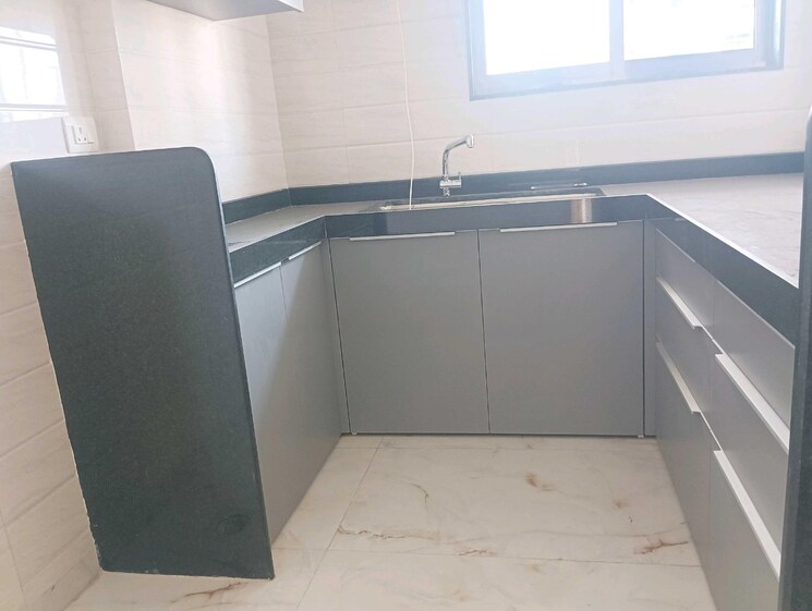 Kitchen, rustomjee-crown 3 Bedroom 1935 Sq.Ft. Apartment In Prabhadevi Mumbai 8723574