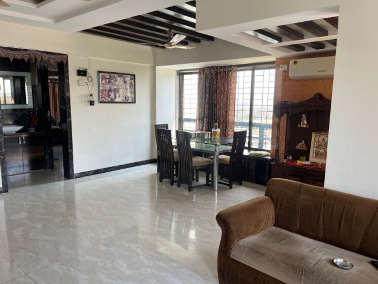 Living Room, guru-mahima-chs 2 Bedroom 1770 Sq.Ft. Apartment In Sanpada Navi Mumbai 8723605