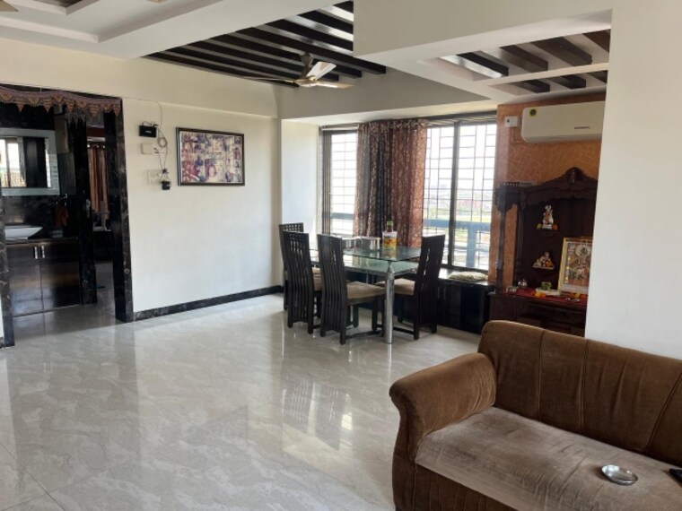 Living Room, guru-mahima-chs 2 Bedroom 1770 Sq.Ft. Apartment In Sanpada Navi Mumbai 8723605