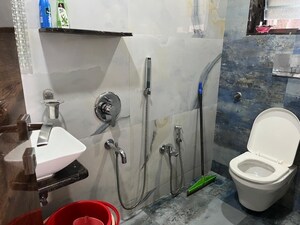 Bathroom in 2 BHK Apartment at Guru Mahima CHS, Sanpada – for Sale