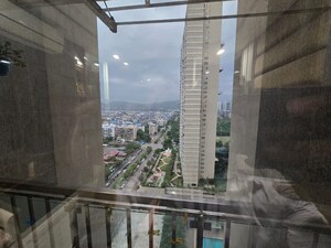 Balcony in 2 BHK Apartment at Satyam Imperial Heights, Ghansoli – for Sale
