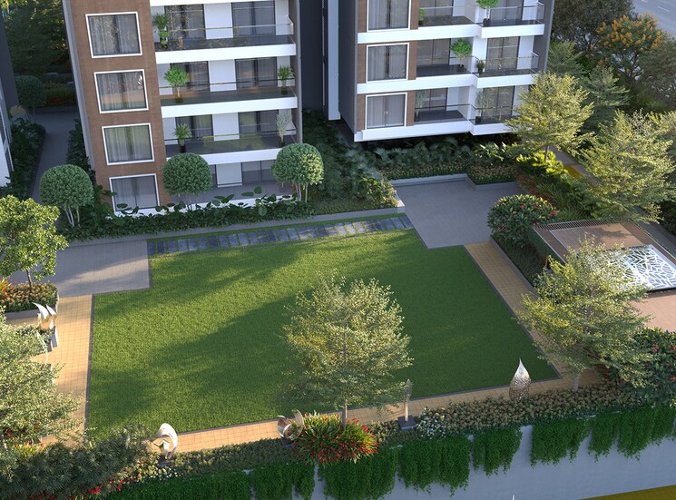 Garden, chambenahalli 3.5 Bedroom 1943 Sq.Ft. Apartment In Chambenahalli Bangalore 8723610