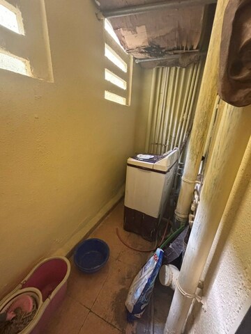 Bathroom in 2 BHK Apartment at Gurudev Heights, Kamothe – for Rent