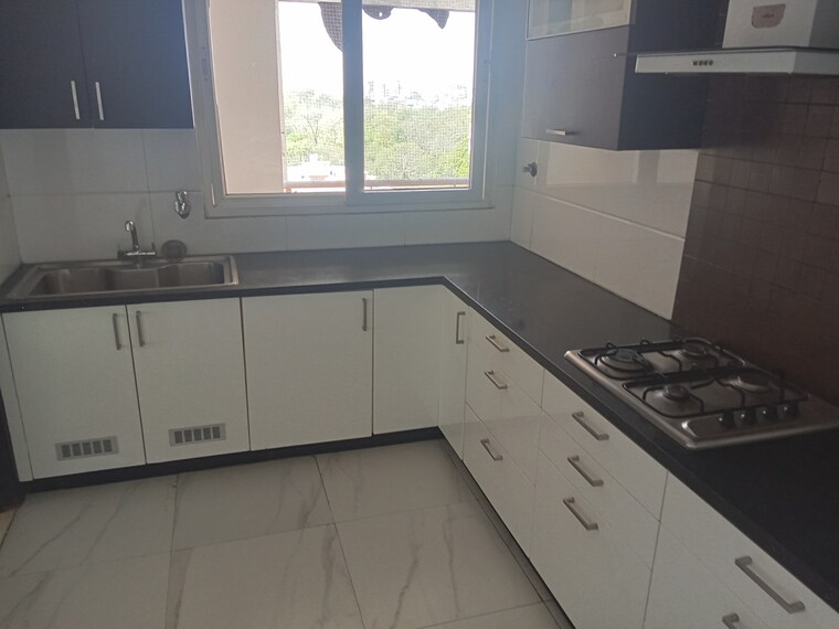 Kitchen, tilak nagar 4 Bedroom 2620 Sq.Ft. Apartment In Tilak Nagar Jaipur 8723686