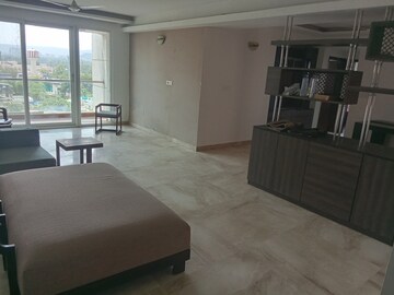 Living Room in 4 BHK Apartment at Tilak Nagar – for Sale