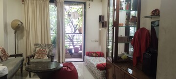 Living Room in 2 BHK Apartment at Vasant Oscar, Mulund West – for Rent