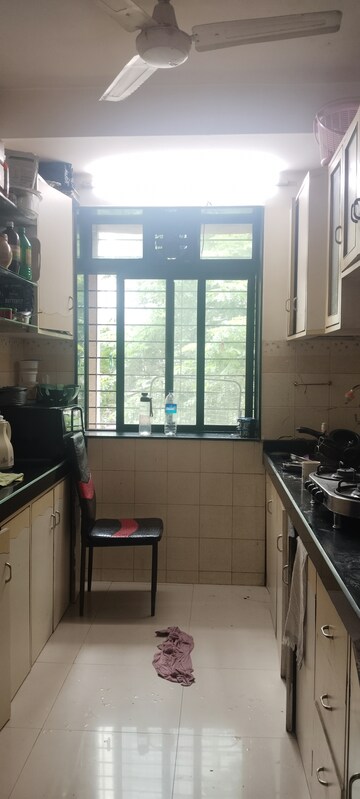Kitchen in 2 BHK Apartment at Vasant Oscar, Mulund West – for Rent