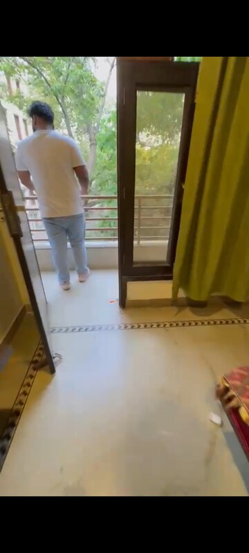 Living Room in 3 BHK Builder Floor at Saket – for Rent