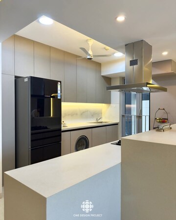 Kitchen in 2 BHK Apartment at Shantee Flamingo Residency, Vasai West – for Sale