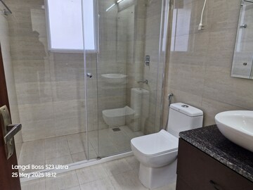 Bathroom in 4 BHK Builder Floor at Sushant Lok ii – for Rent
