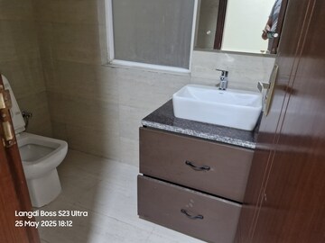 Bathroom in 4 BHK Builder Floor at Sushant Lok ii – for Rent