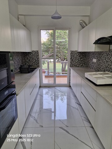 Kitchen in 4 BHK Builder Floor at Sushant Lok ii – for Rent
