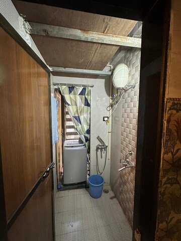 Bathroom in 1 BHK Apartment at Ghansoli Sector 15 – for Rent