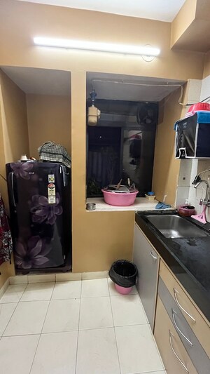 Master Bedroom in 1 BHK Apartment at Mahavir Bhakti CHS, Kopar Khairane – for Sale