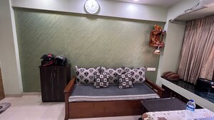 Bedroom in 1 BHK Apartment at Mahavir Bhakti CHS, Kopar Khairane – for Sale