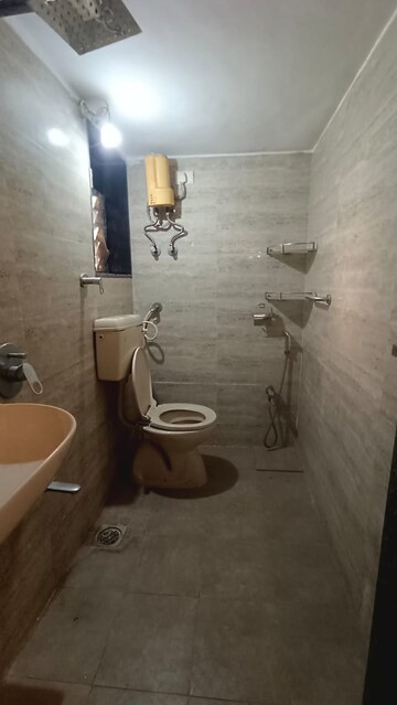 Bathroom in 2 BHK Apartment at Bhairaav Goldcrest Residency, Ghansoli – for Rent