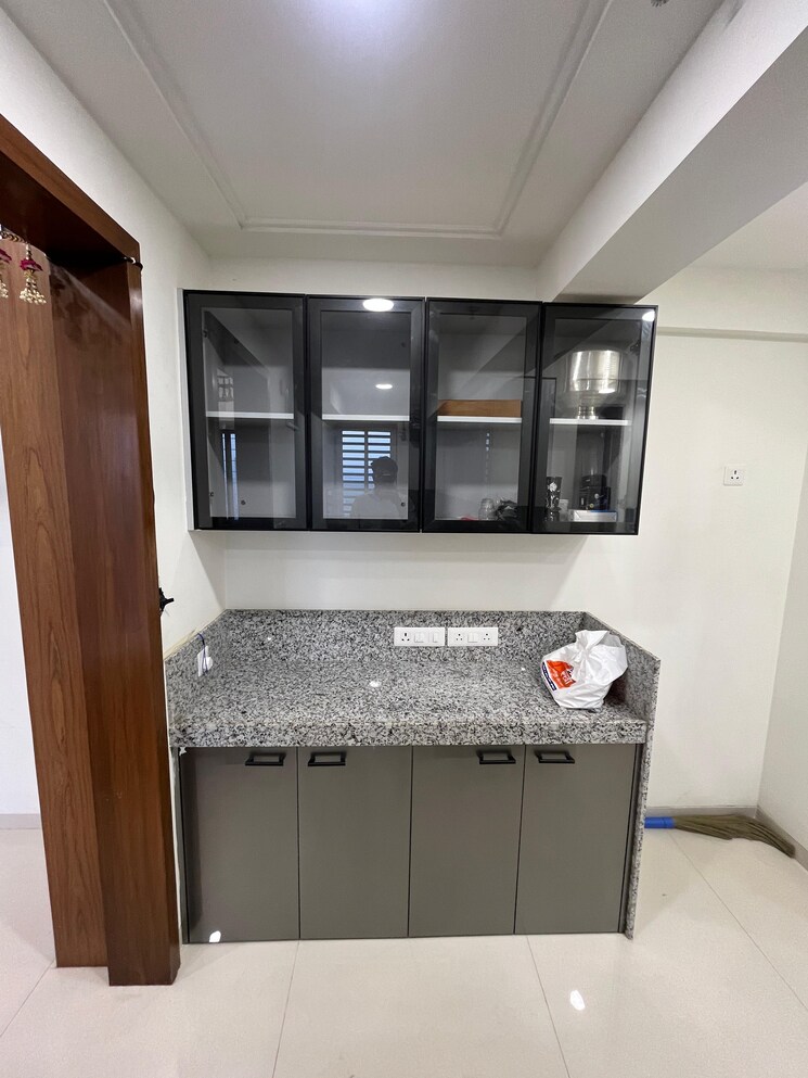 Kitchen, queenstown-springs 1 Bedroom 410 Sq.Ft. Apartment In Ghansoli Navi Mumbai 8723973