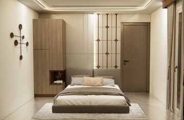 Bedroom in 3 BHK Apartment at JVJ Silicon Valley, Jagatpura – for Sale