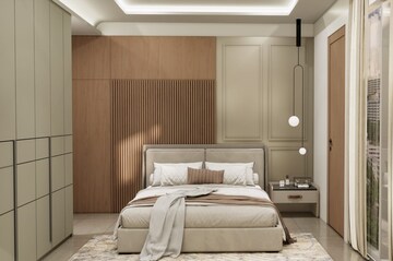 Bedroom in 3 BHK Apartment at JVJ Silicon Valley, Jagatpura – for Sale