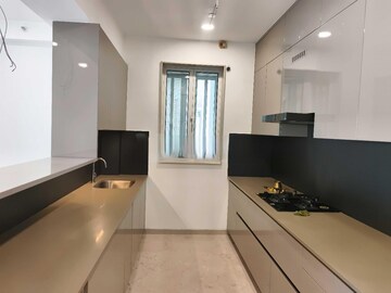 Living Room in 3.5 BHK Apartment at Aurum Q Residences, Ghansoli – for Sale