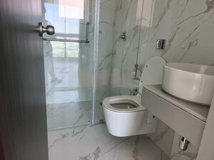 Bathroom in 3.5 BHK Apartment at Aurum Q Residences, Ghansoli – for Sale