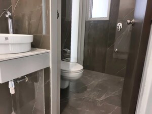 Bathroom in 3.5 BHK Apartment at Aurum Q Residences, Ghansoli – for Sale