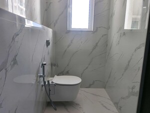 Bathroom in 3.5 BHK Apartment at Aurum Q Residences, Ghansoli – for Sale