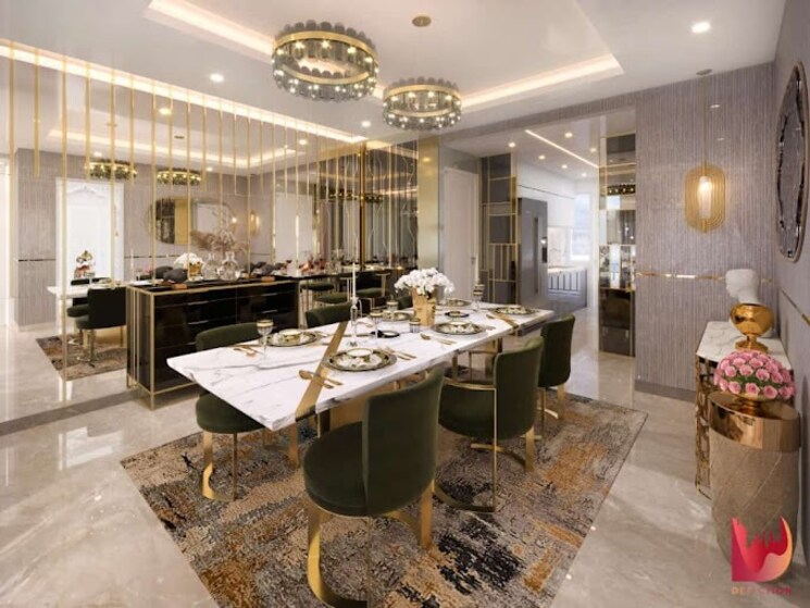 Living Room, roseate-homes 3 Bedroom 1250 Sq.Ft. Apartment In Ghazipur Zirakpur 8724025