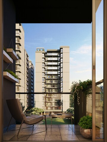 3 BHK Apartment – Exterior View View at Gota - for Sale