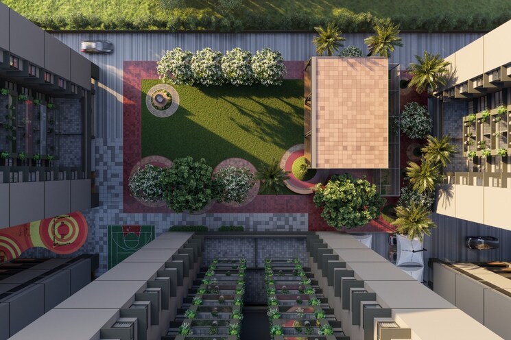 Exterior View, gota 3 Bedroom 226 Sq.Yd. Apartment In Gota Ahmedabad 8724054