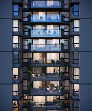3 BHK Apartment – Exterior View View at Gota - for Sale