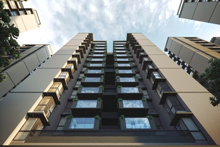 Exterior View, gota 3 Bedroom 226 Sq.Yd. Apartment In Gota Ahmedabad 8724054