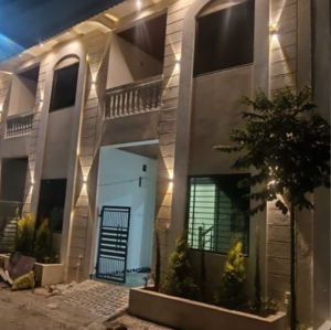 2 BHK Independent House – Exterior View View at Talawali Chanda - for Sale