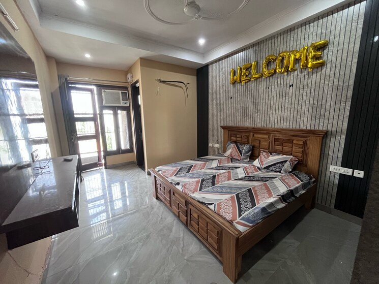 Bedroom, sector 43 3 Bedroom 1745 Sq.Ft. Builder Floor In Sector 43 Gurgaon 8724151