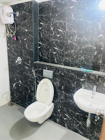 Bathroom in 3 BHK Apartment at Lodha Palava Aurora B and C, Dombivli East – for Rent