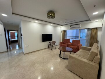 Living Room in 4 BHK Apartment at Ekta Eros, Khar West – for Sale