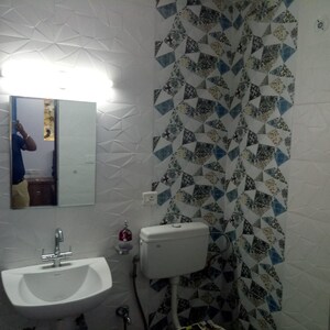 Bathroom in 2.5 BHK Apartment at UPAVP Ganga Yamuna And Hindon Enclave, Siddharth Vihar – for Sale