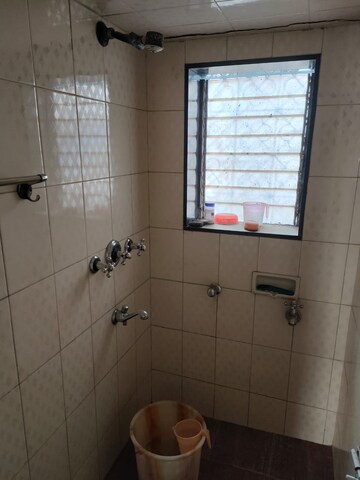 Bathroom in 1 BHK Apartment at Mahim West – for Rent